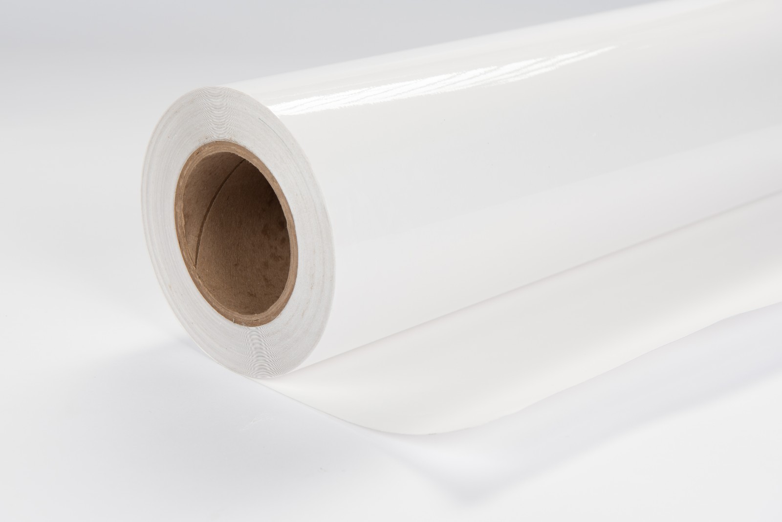 6.0mil Gloss Clear Semi-Rigid Decal Sticker Self-Adhesive Vinyl Solvent & Latex