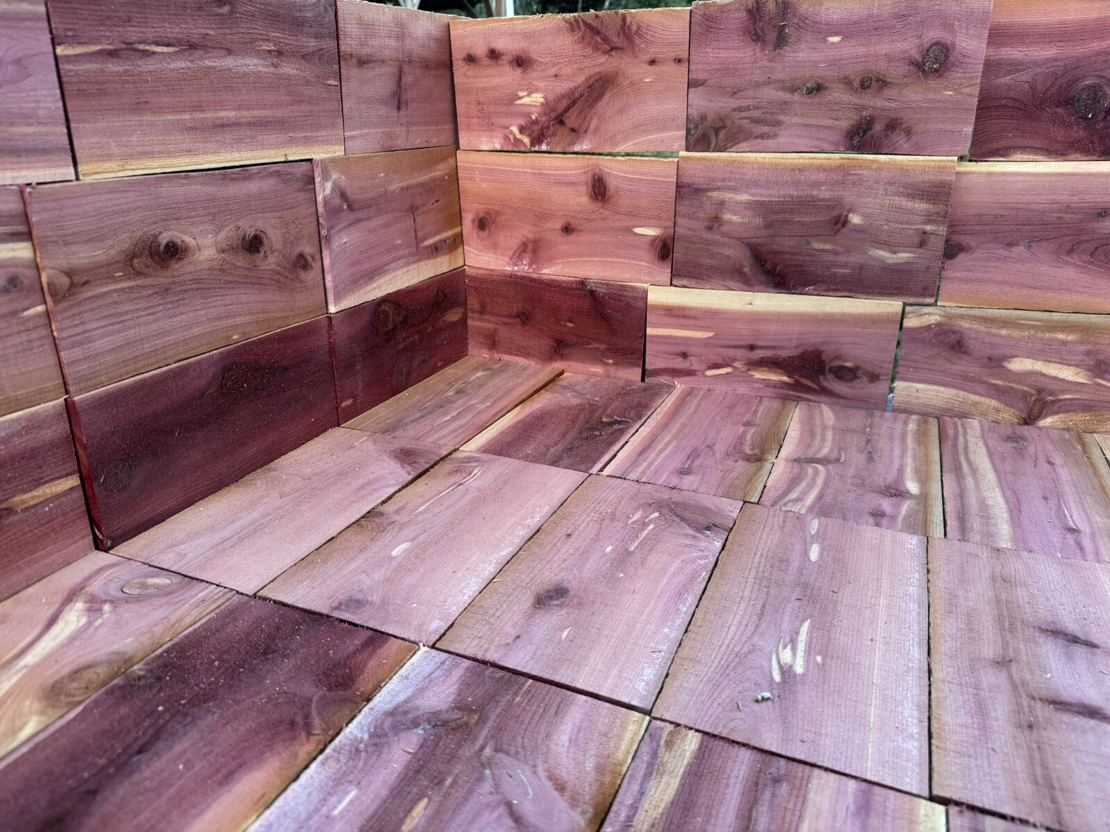 Exotic Aromatic Eastern Red Cedar Craft Boards, 1” Thick X 5” Wide X 10”. Long
