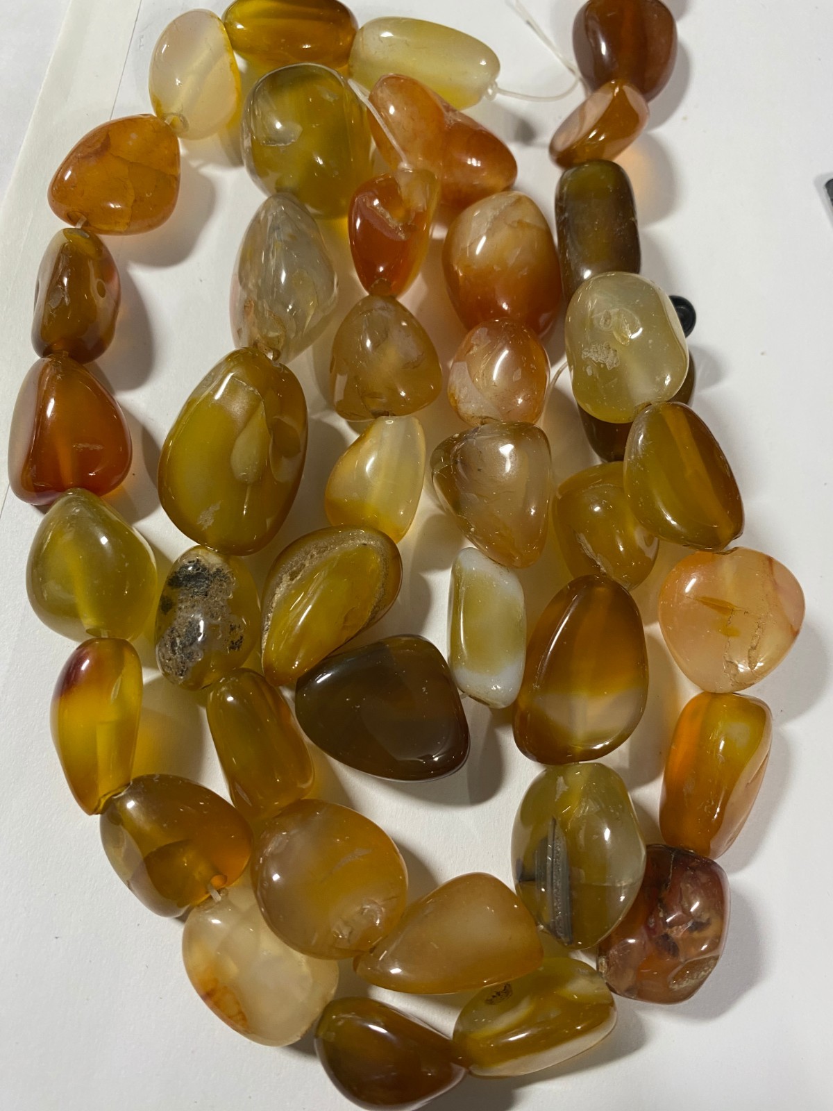Green Yellow White Banded Druzy Agate Beads 10mm to 50mm