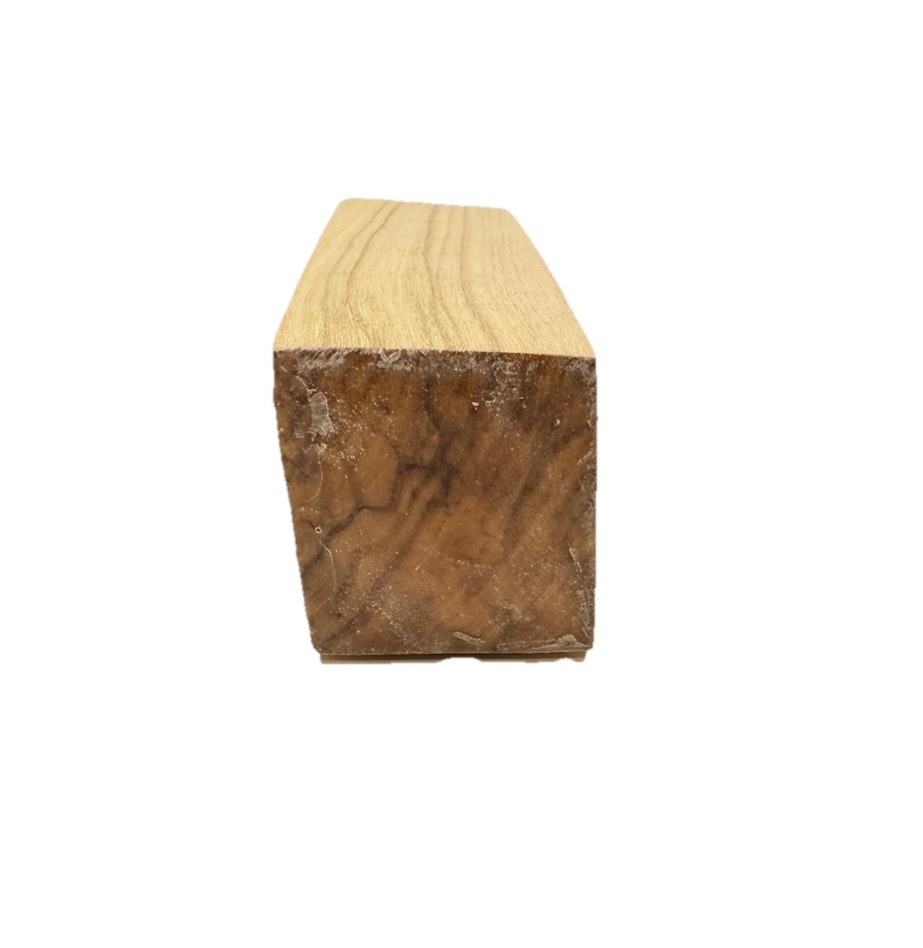 Wild Olivewood blank 1-3/8″ x 1-3/8″ x 6″ dried (n73) See Description