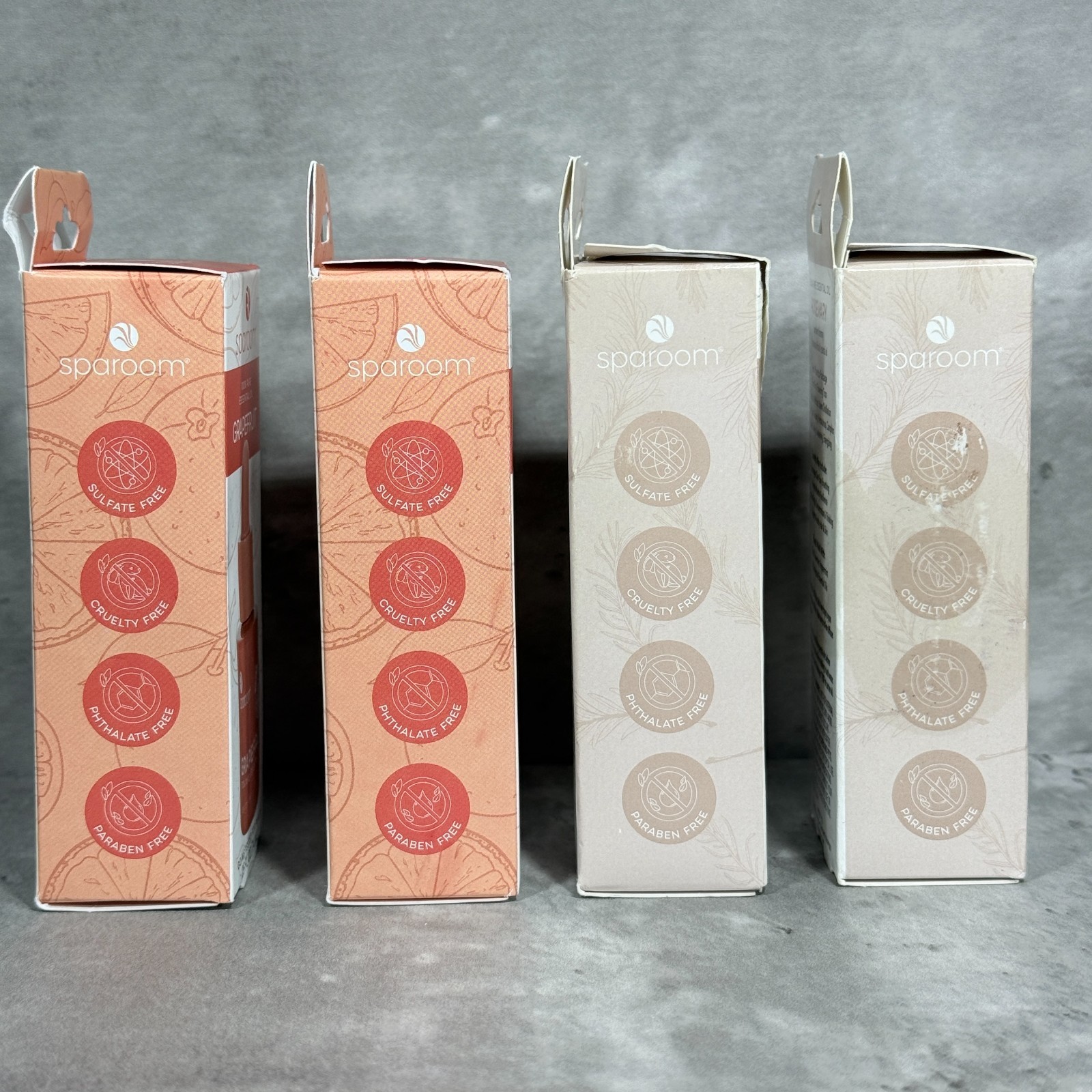 SpaRoom 100% Pure Essential Oil Blend Lot Of 4 – Grapefruit and Rosemary