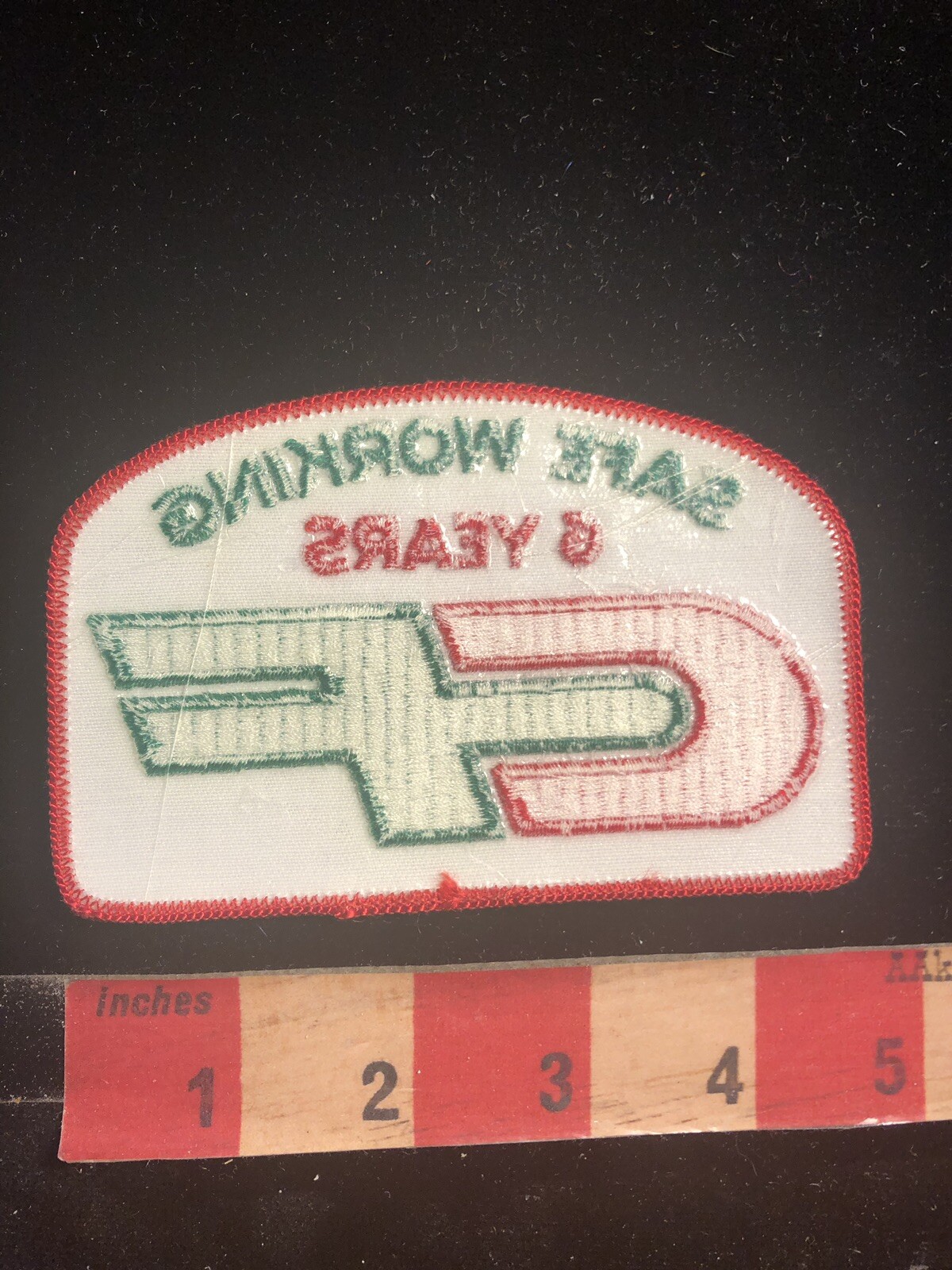 6 Years Safe Working CF CONSOLIDATED FREIGHTWAYS Trucker Patch 99RA