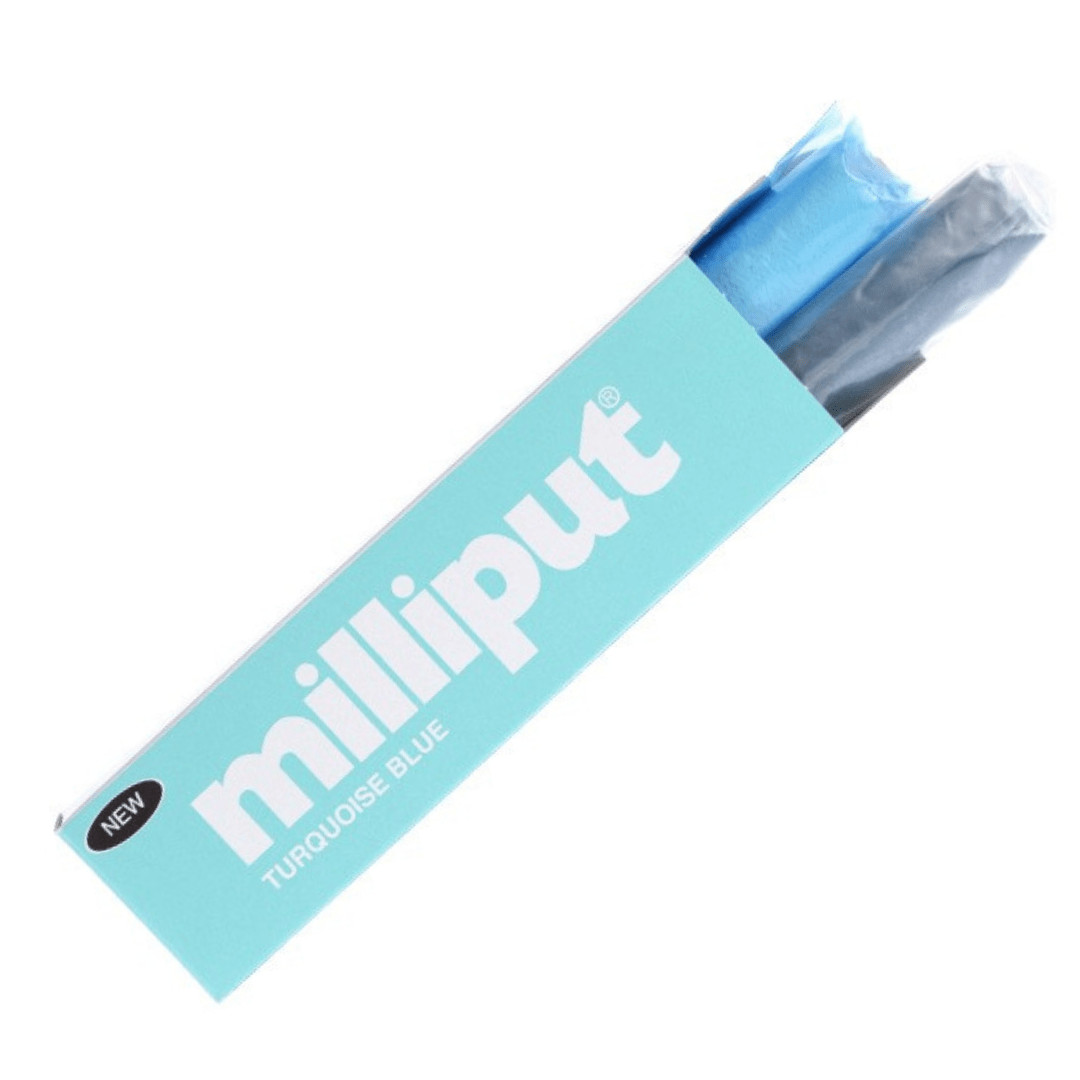 Milliput Turquoise Blue Two Part Self Hardening Epoxy Putty 4oz