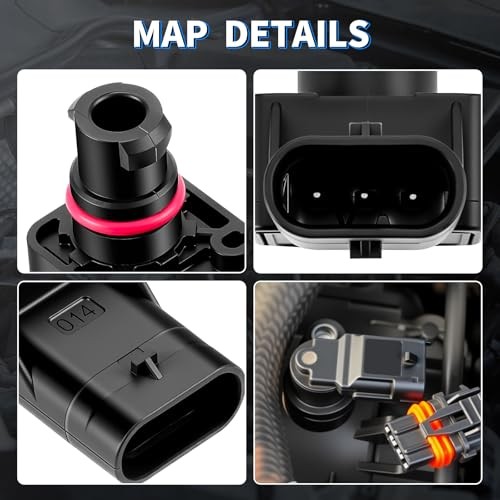 MAP Manifold Absolute Pressure Sensor Fit for Dodge Grand Caravan Charger
