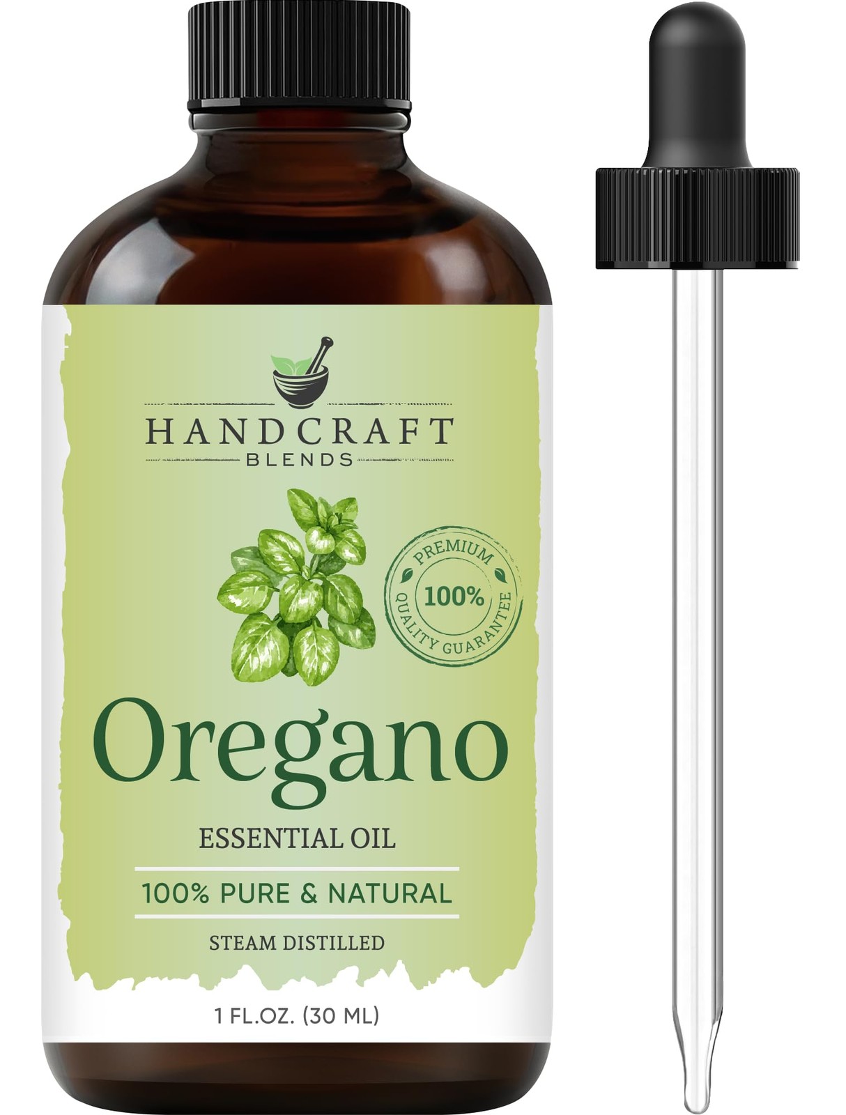 Handcraft Blends Oregano Oil – 1 Fl Oz – 100 Pure and Natural – Premium Grade…