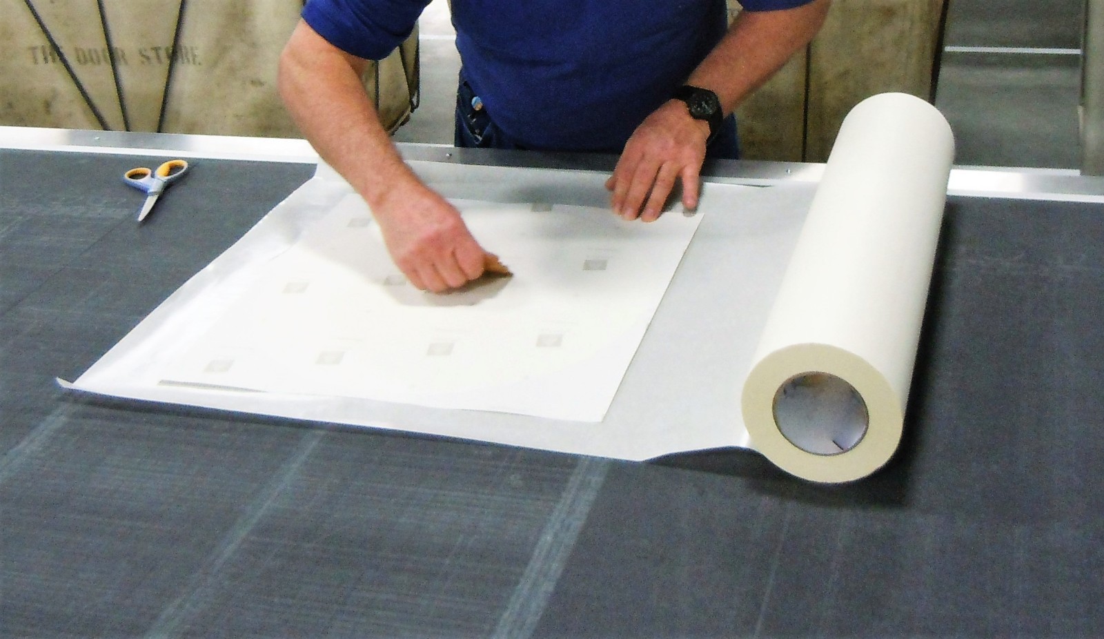 Application Transfer Premask High Tack Paper Tape for Sign Vinyl Banner