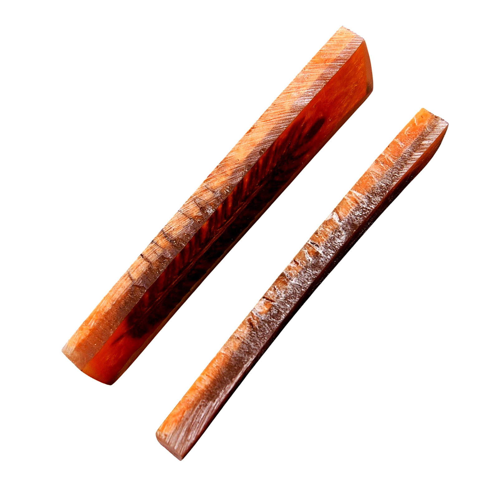 Custom Made Stabilized Pine Cones Resin Pair Scales For Knife Making Handle 2976