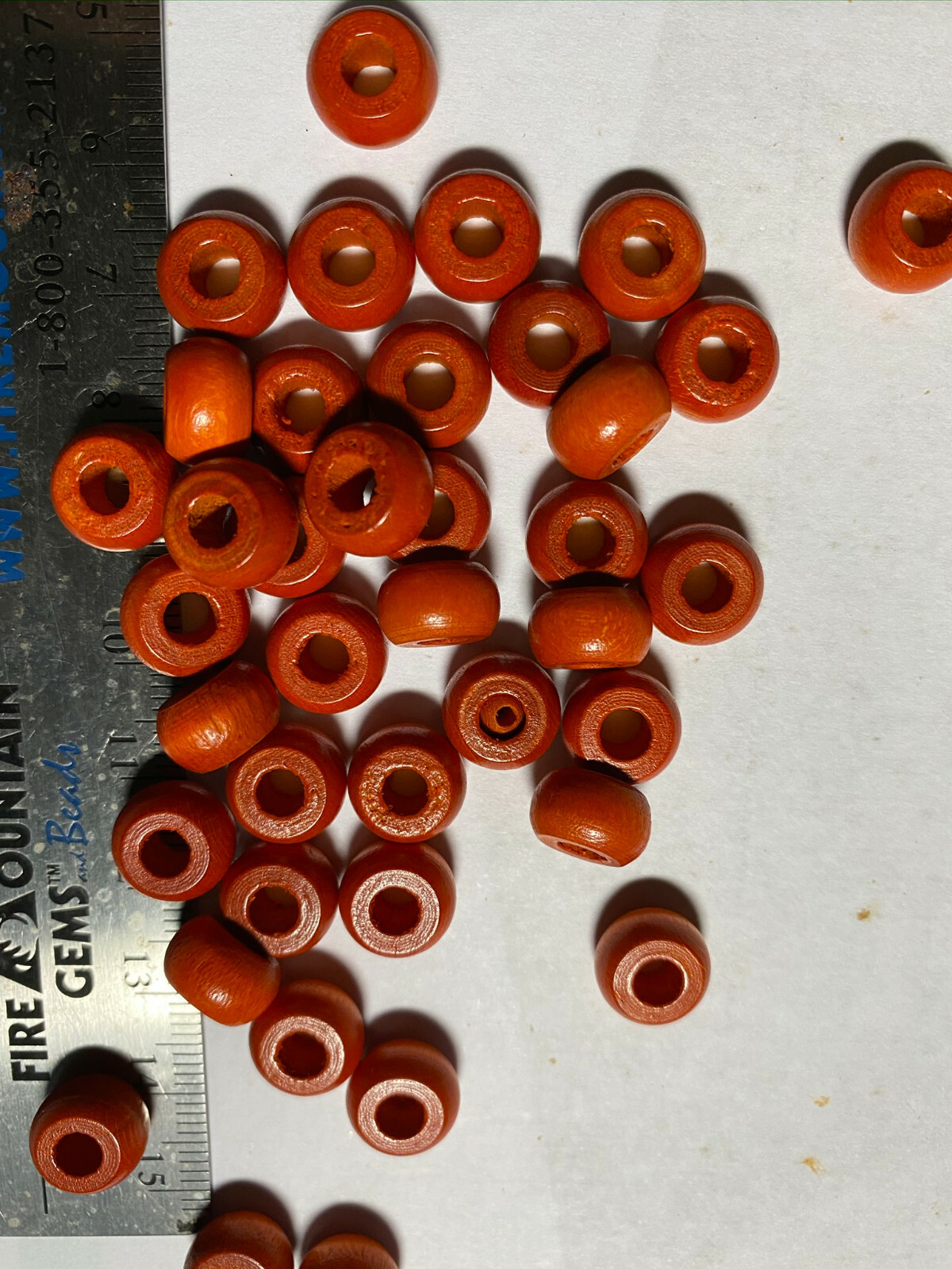 Large Hole Woods Beads for Macrame