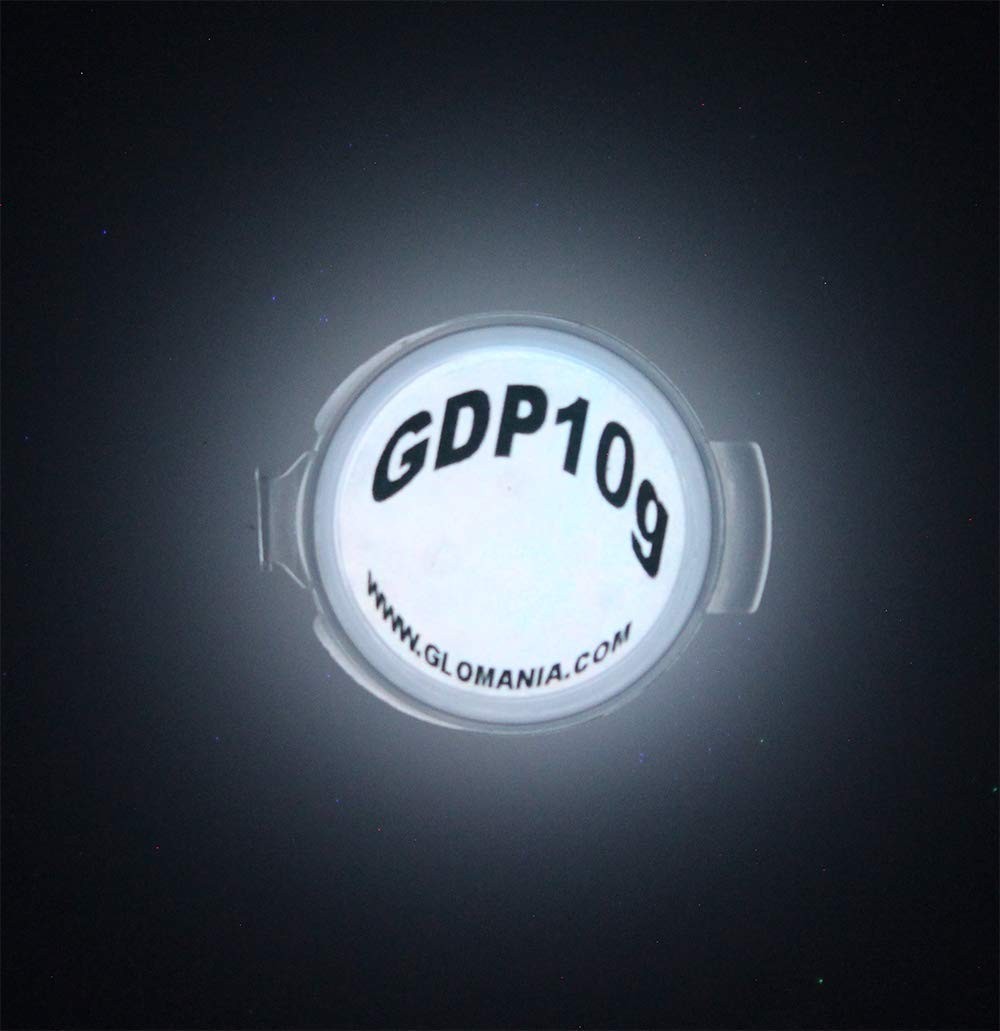 1Oz (30G) WHITE Glow in the Dark Neutral Invisible Strontium Aluminate Glow in t