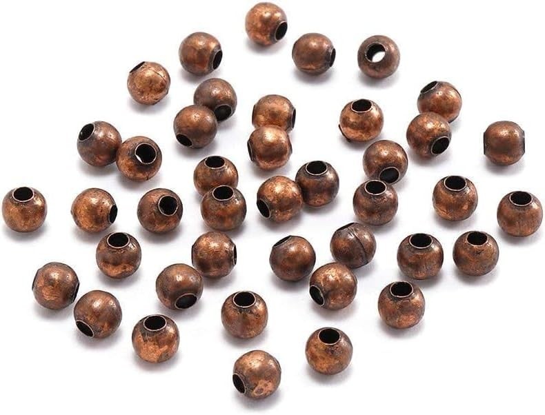 300Pcs/lot 3mm Antique Copper Round Spacer 3 Millimeters,