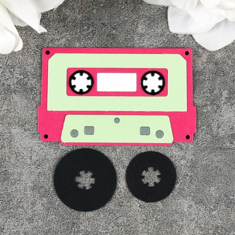 Retro Radio Die Cut Metal Embossing Stencils Carbon Steel Cutting Dies for Craft