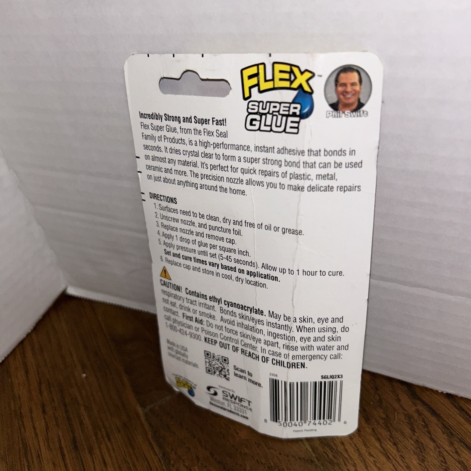 Flex Seal Liquid Flex Super Glue High Strength Super Glue 2 Pack 3G Tubes