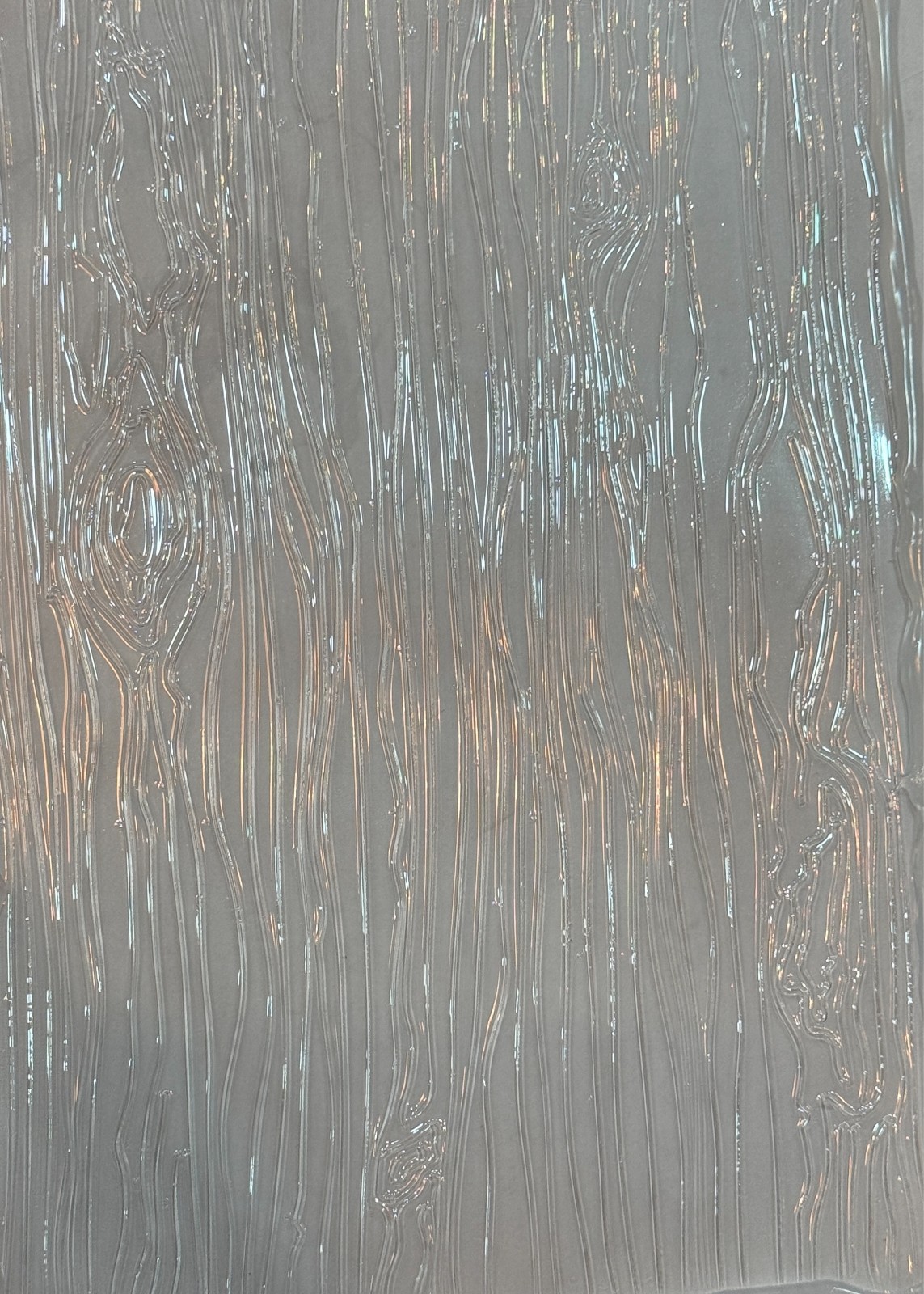 “Woodgrain” Sheet Silicone Inlay For Resin