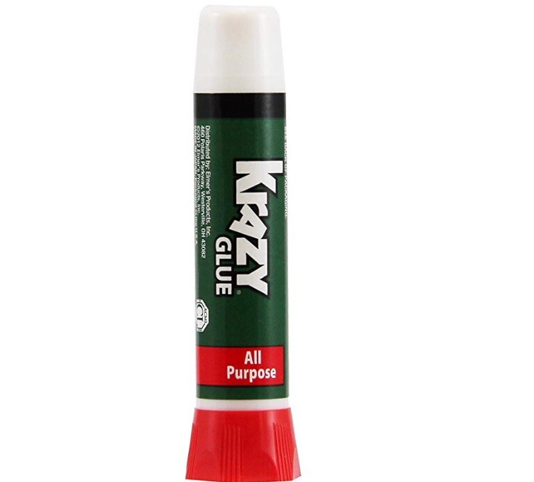 Krazy Glue Elmer’s Original Crazy Super Glue All Purpose Instant Repair, 2 Pack)