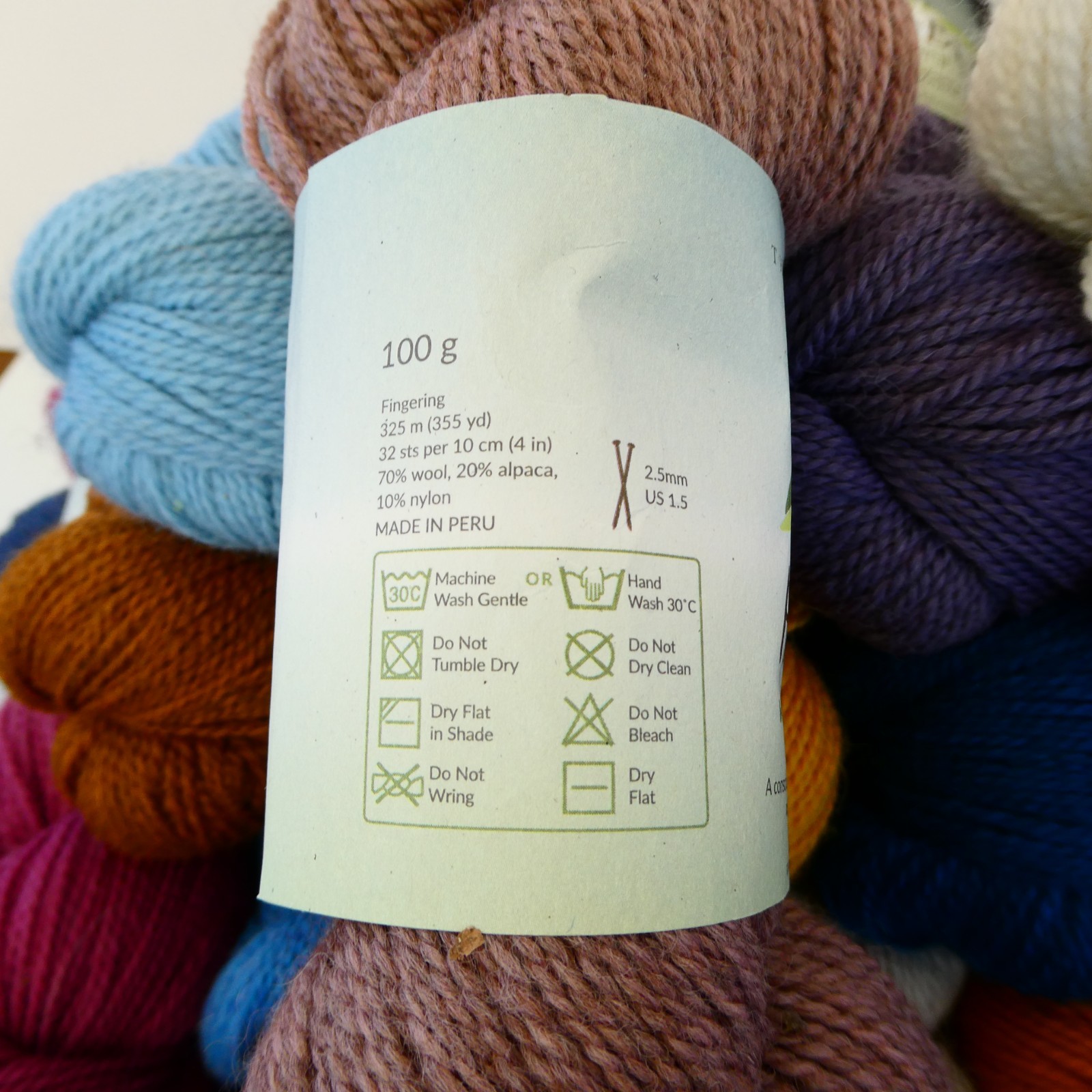 The Fibre Co Amble Sock Yarn Wool Alpaca Nylon Blend 100g 355yds in Many Colors