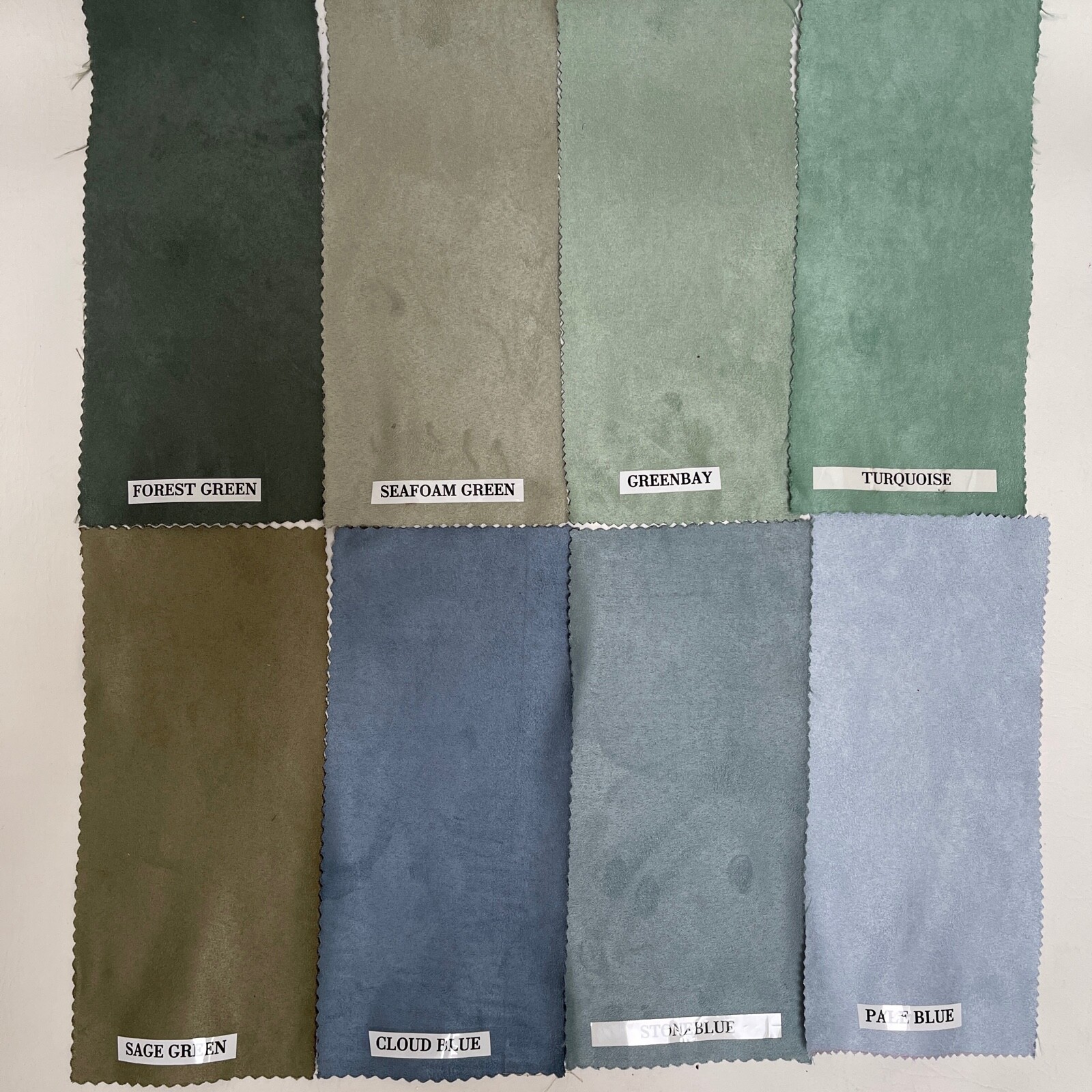 Suede Faux Fabric Upholstery 35 Colors 58″ Wide By the Yards or Sample