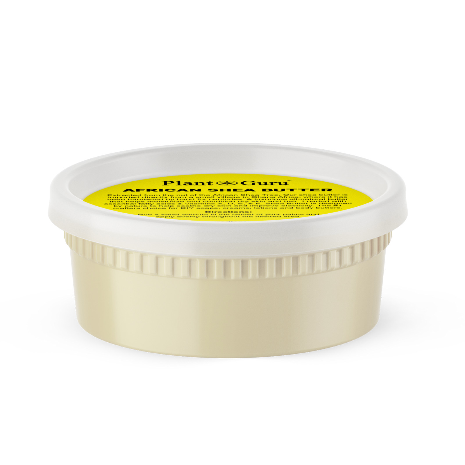 6 Pack African Shea Butter 8 oz. 100% Pure Natural Raw Unrefined Organic Bulk