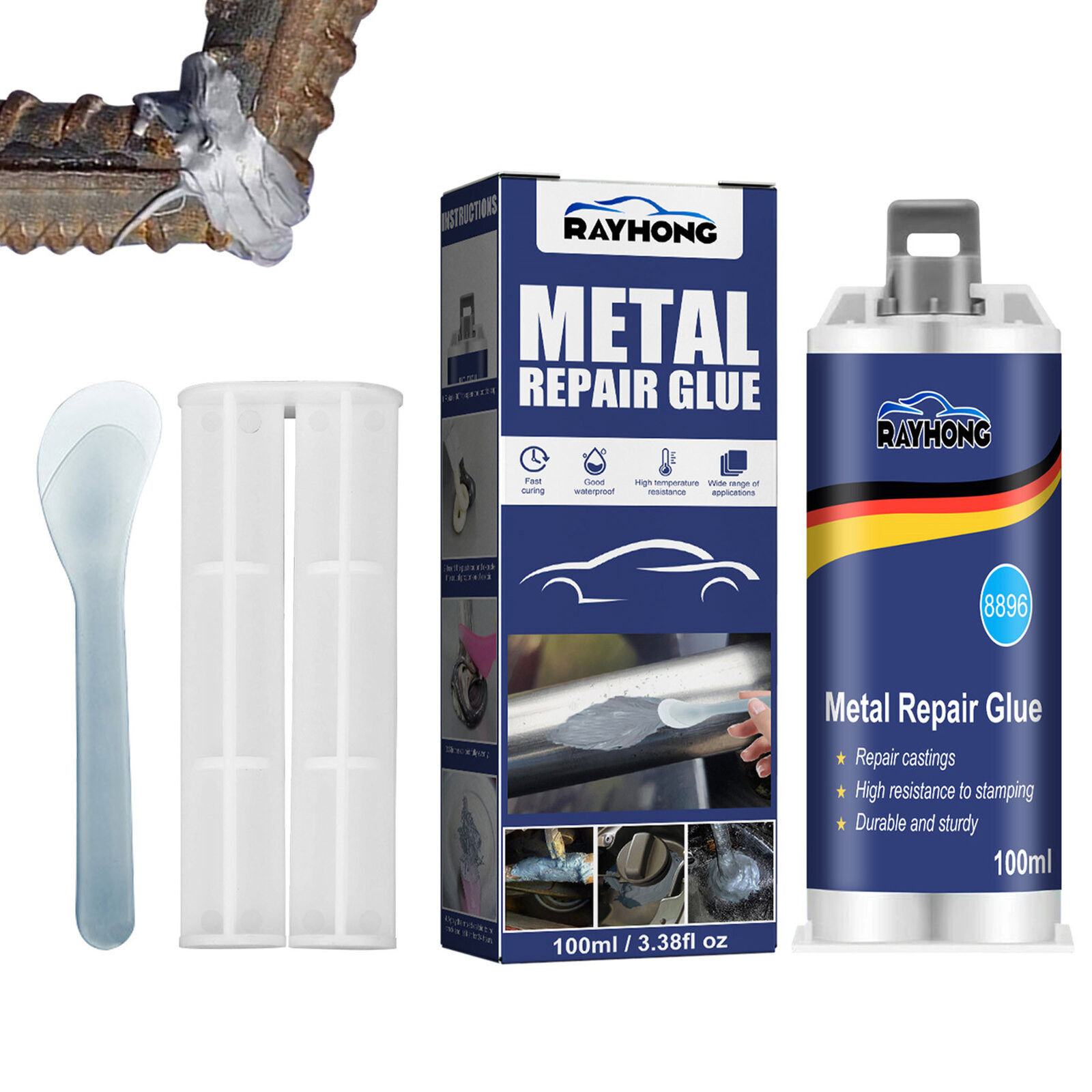 Metal Repair Glue Casting High Temperature Resistant Liquid Metal Welding Filler