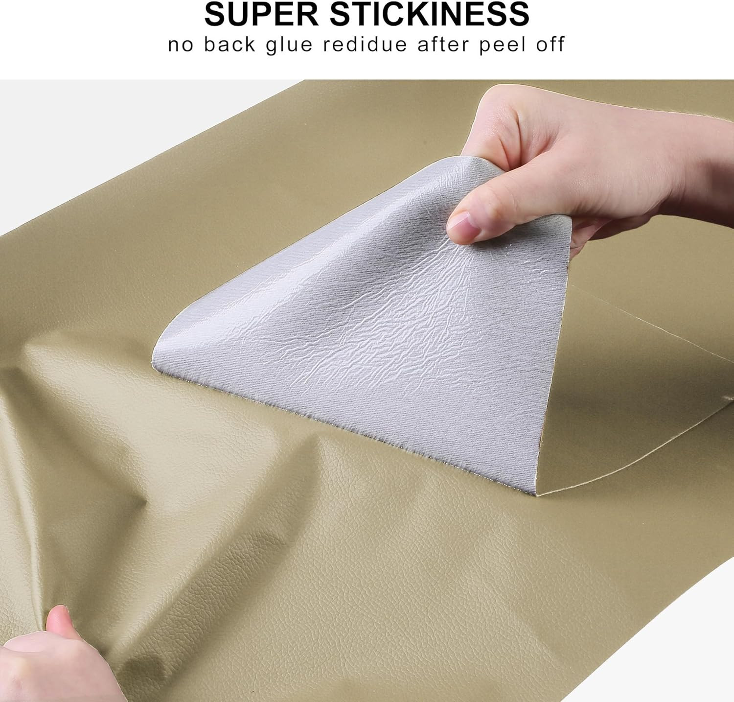 Leather Repair Patch for Furniture, 4″ X 63″ Self Adhesive Leather Repair Kit Vi