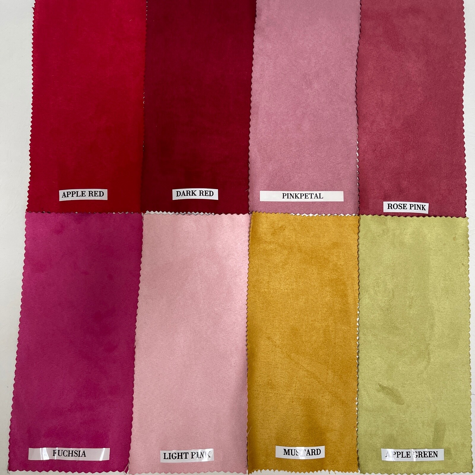 Suede Faux Fabric Upholstery 35 Colors 58″ Wide By the Yards or Sample
