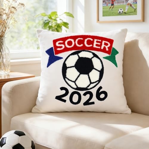 18×18 Inches Decorative Pillow Covers 18″ x 18″ (Pack of 1) Black White Ball