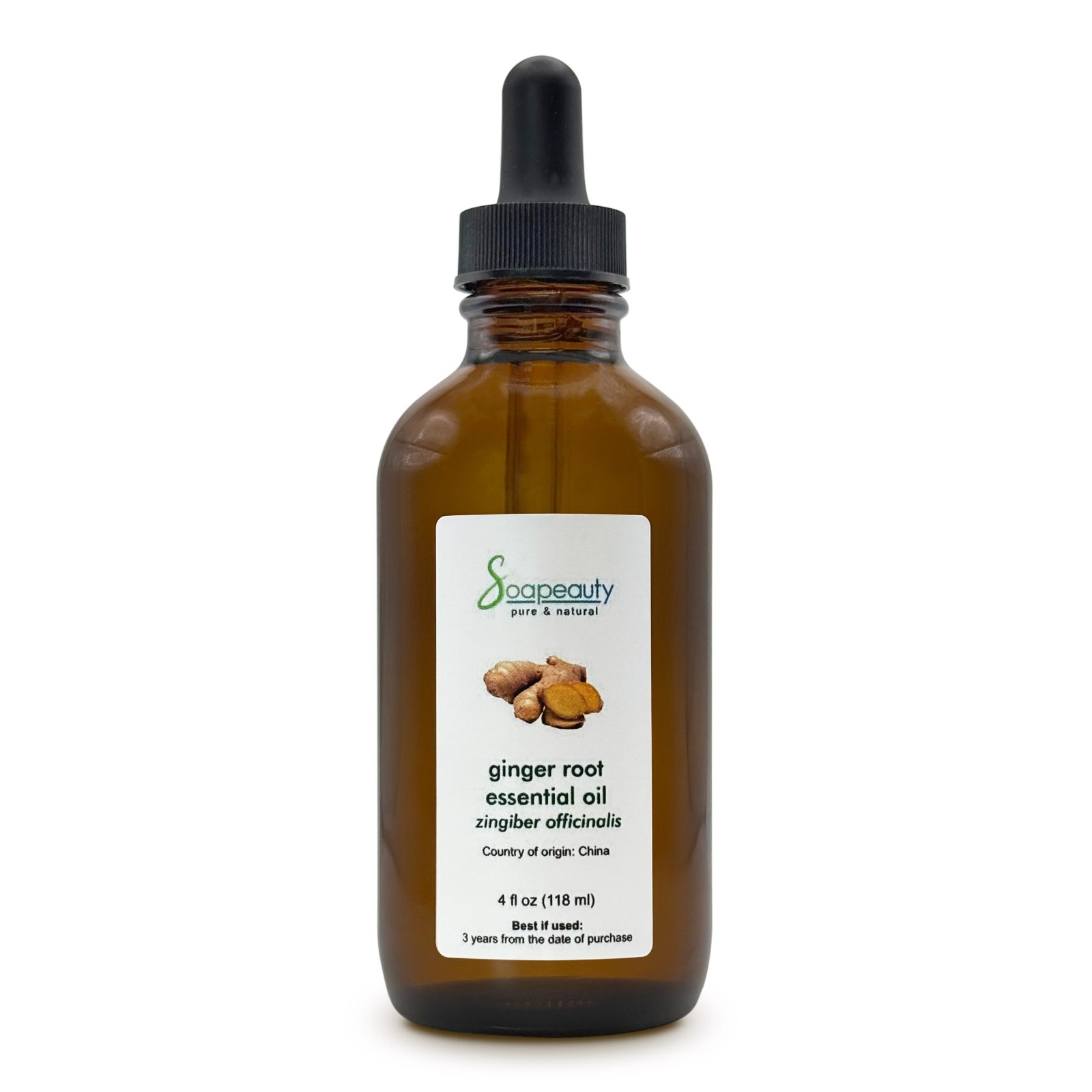 Ginger Root Essential Oil 100% Pure & Natural by Soapeauty