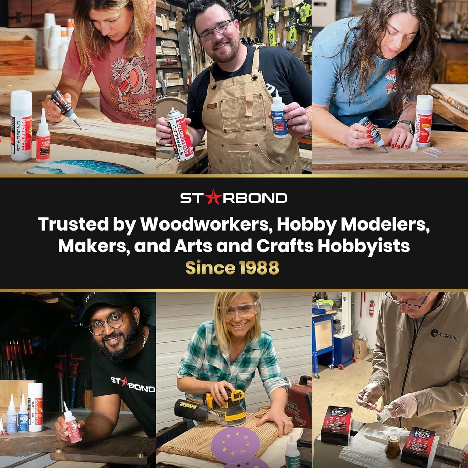 Medium CA Glue Bundle – 4oz + 6oz – Woodworking & Crafts