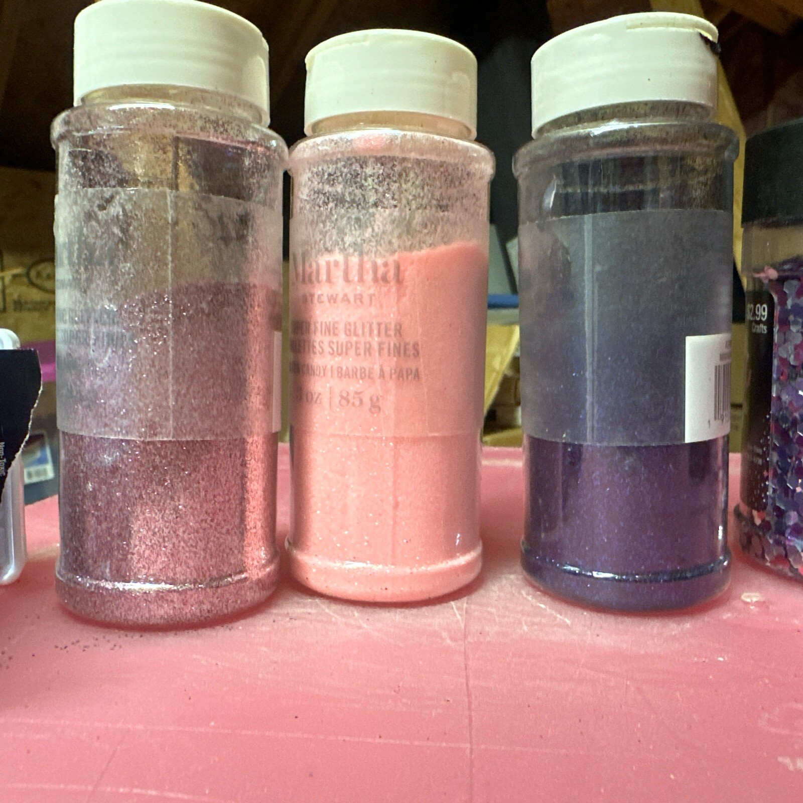 Huge Lot Of Quality StarCraft Glitter For Crafts Projects comes with container