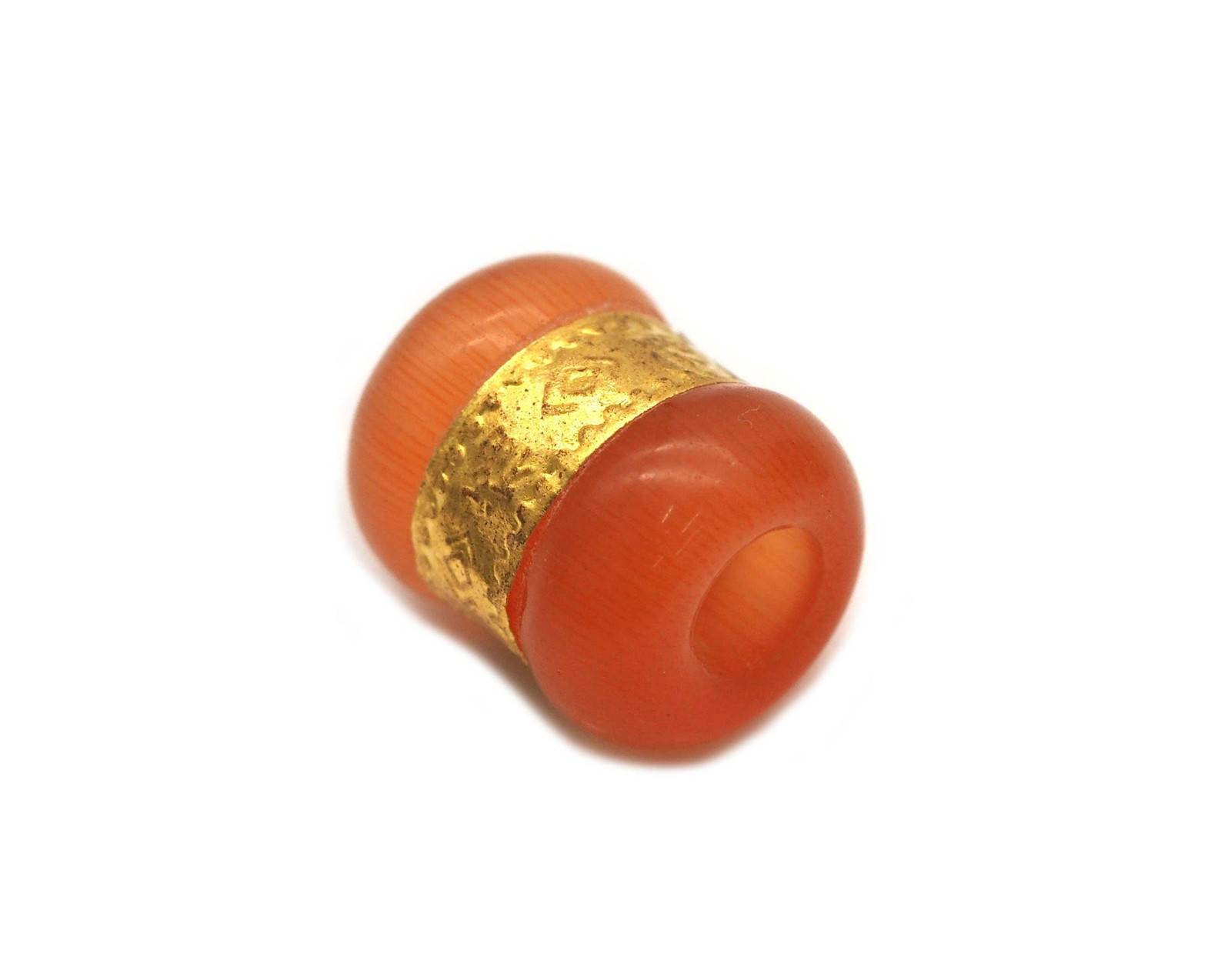 Cat’s Eye Large Hole Spacer Beads, Sku#LX22