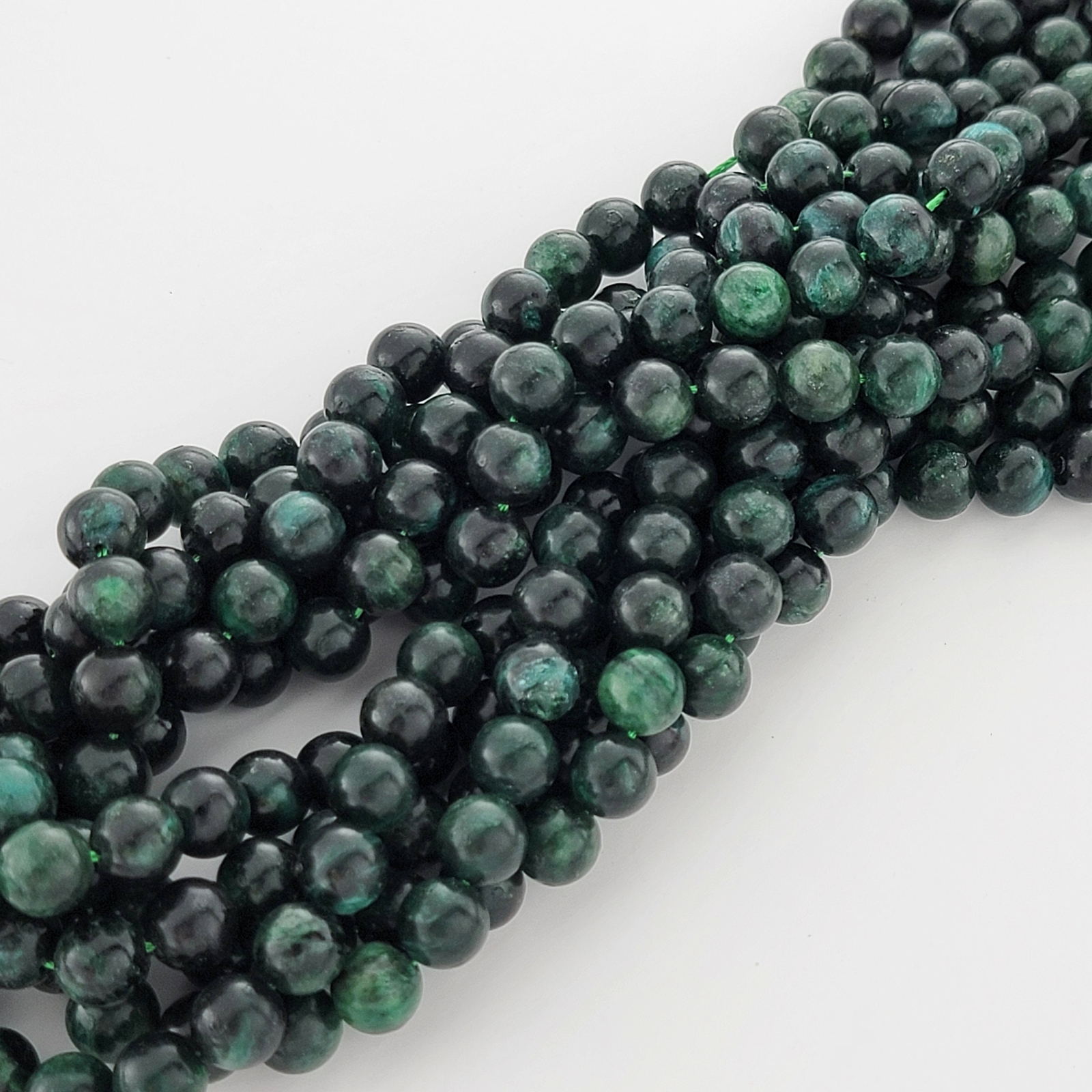 Emerald Beads Top Quality Genuine Gemstone Smooth Round Beads 6mm 8mm 10mm
