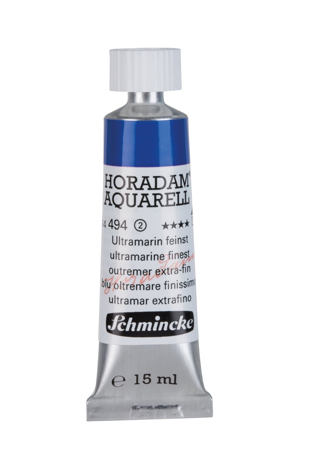 SCHMINCKE HORADAM WATERCOLOR – 15ML – 494 ULTRAMARINE FINEST