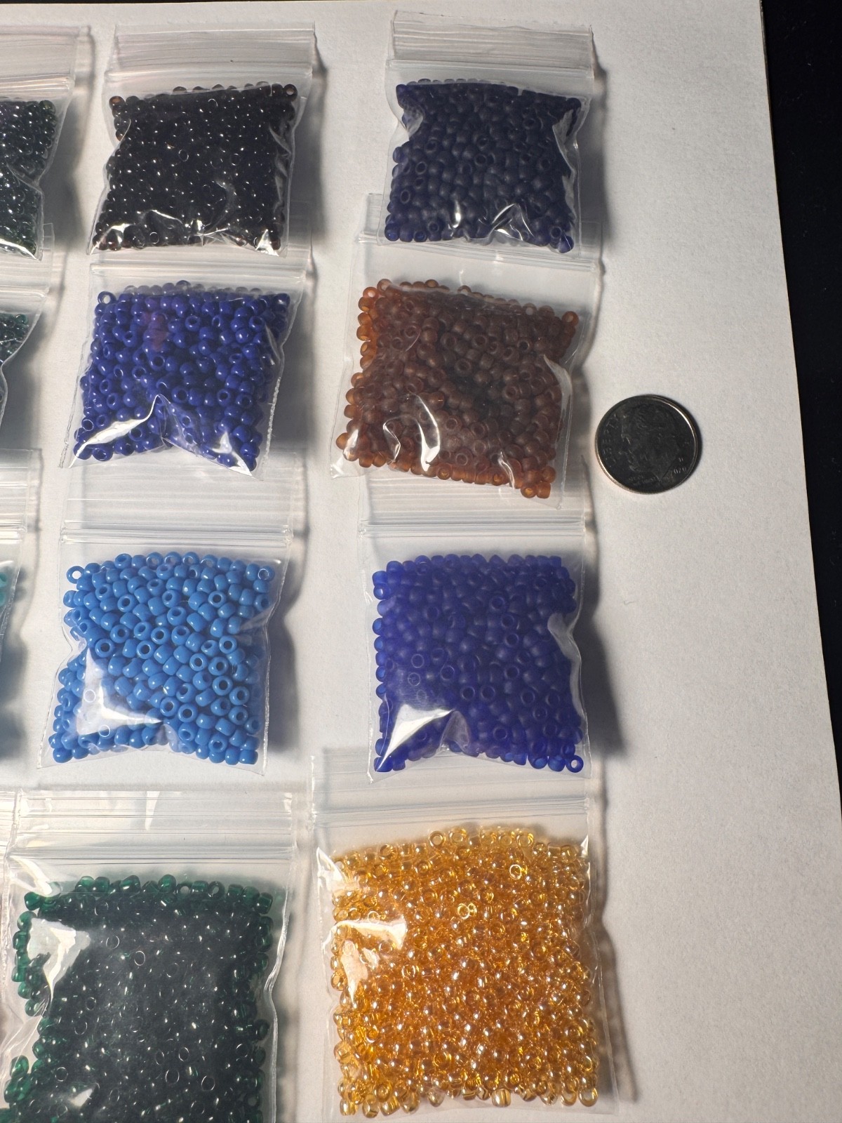 CLOSING STORE! TOHO 200 grams assorted 8/0 – 20 Colors – 10g each – Destash