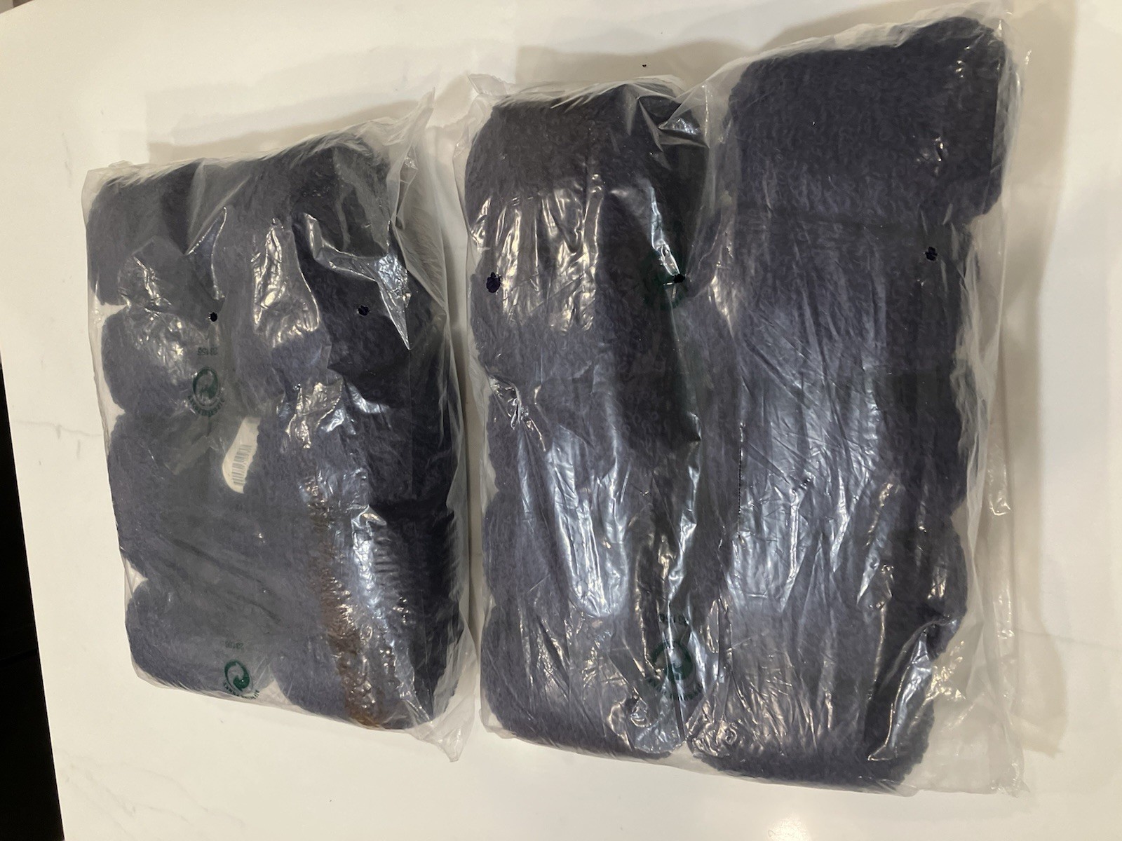 21 Skeins Luxury Debbie Bliss Cashmerino Astrakhan Yarn Navy Blue 31023