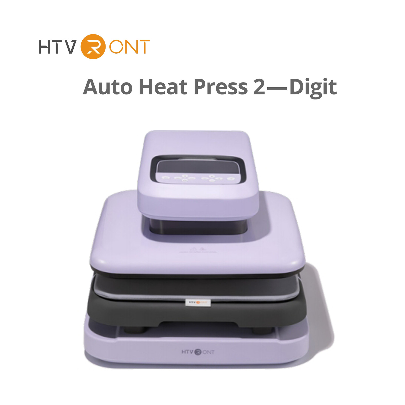 HTVRONT Auto Heat Press 2-Digit 15×15 for T Shirt Printing Adjustable Pressure