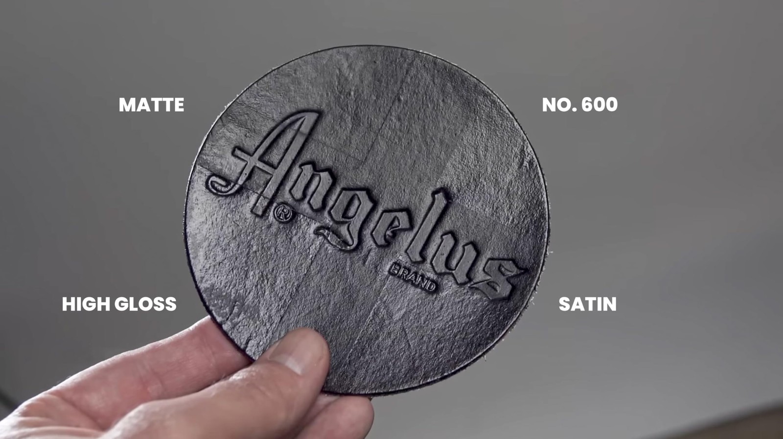 Angelus High Gloss Acrylic Leather Finisher – 4 Fl Oz (Pack of 1), Clear