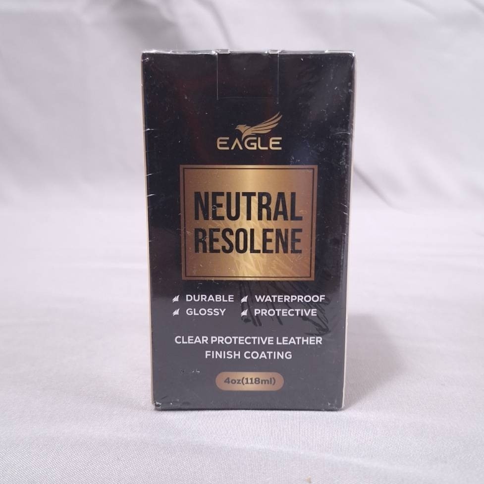 Eagle Neutral Resolene with Applicator 4oz Water-Resistant Leather Finish
