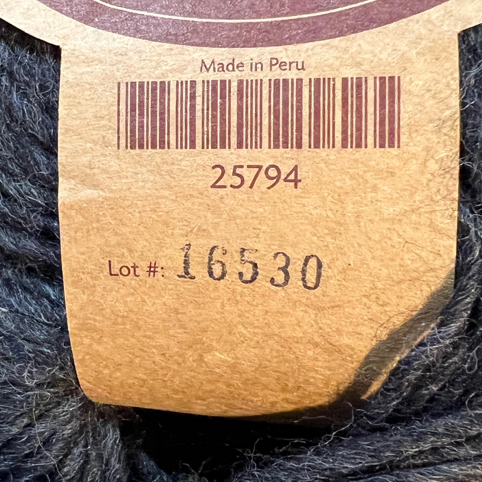 Knit Picks 100g Full Circle Special Reserve Yarn Rock Charcoal Grey 100% Wool