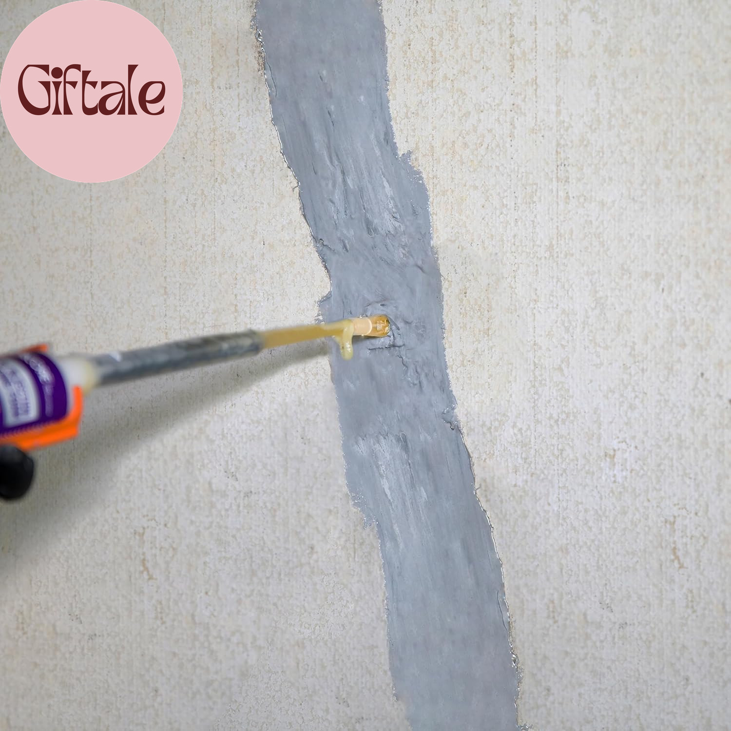 PRO Concrete Repair Crack Injection Kit (5’) | Injectable Filler: Repair Cracked