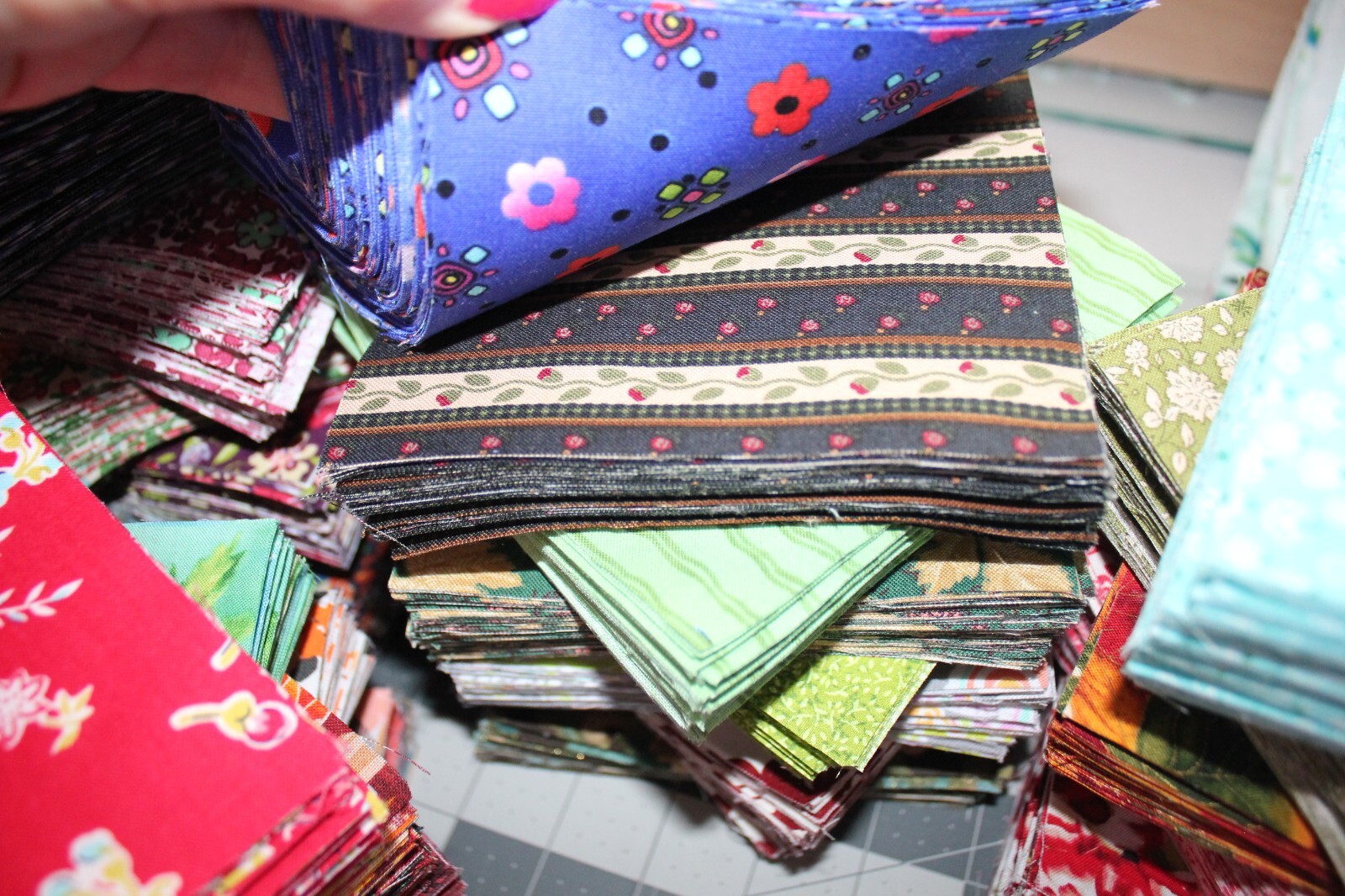 100 PC 5 INCH (5″ X 5″) CHARM QUILT SQUARES-100% Cotton Fabric-Crafts-Sew-#2