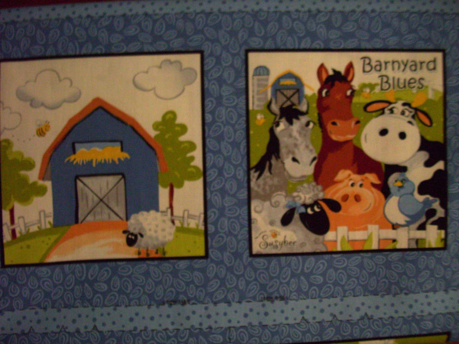 100% cotton cut & sew soft book panels