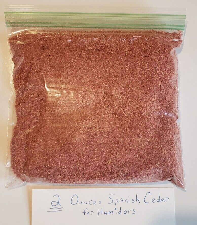 2 Ounces Aromatic Spanish Cedar Wood Sawdust for Humidors