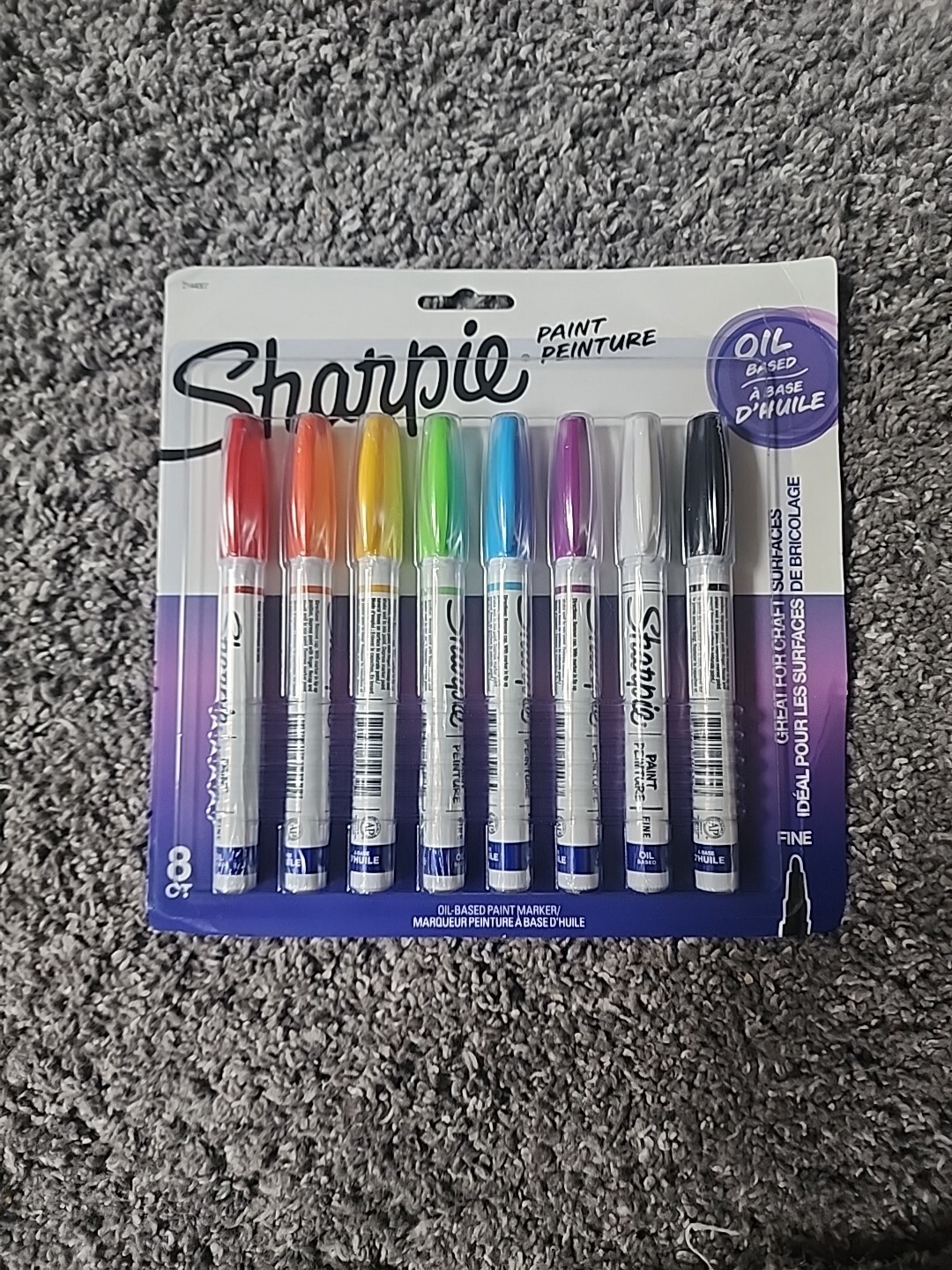 Sharpie Paint Peinture Oil Based, 8ct