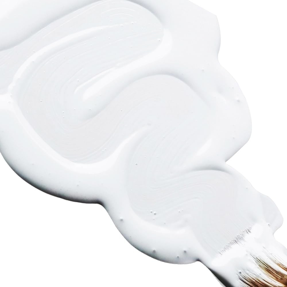 High Flow Acrylics by GOLDEN, Titanium White, 16 fl. oz. Bottle, Professional…