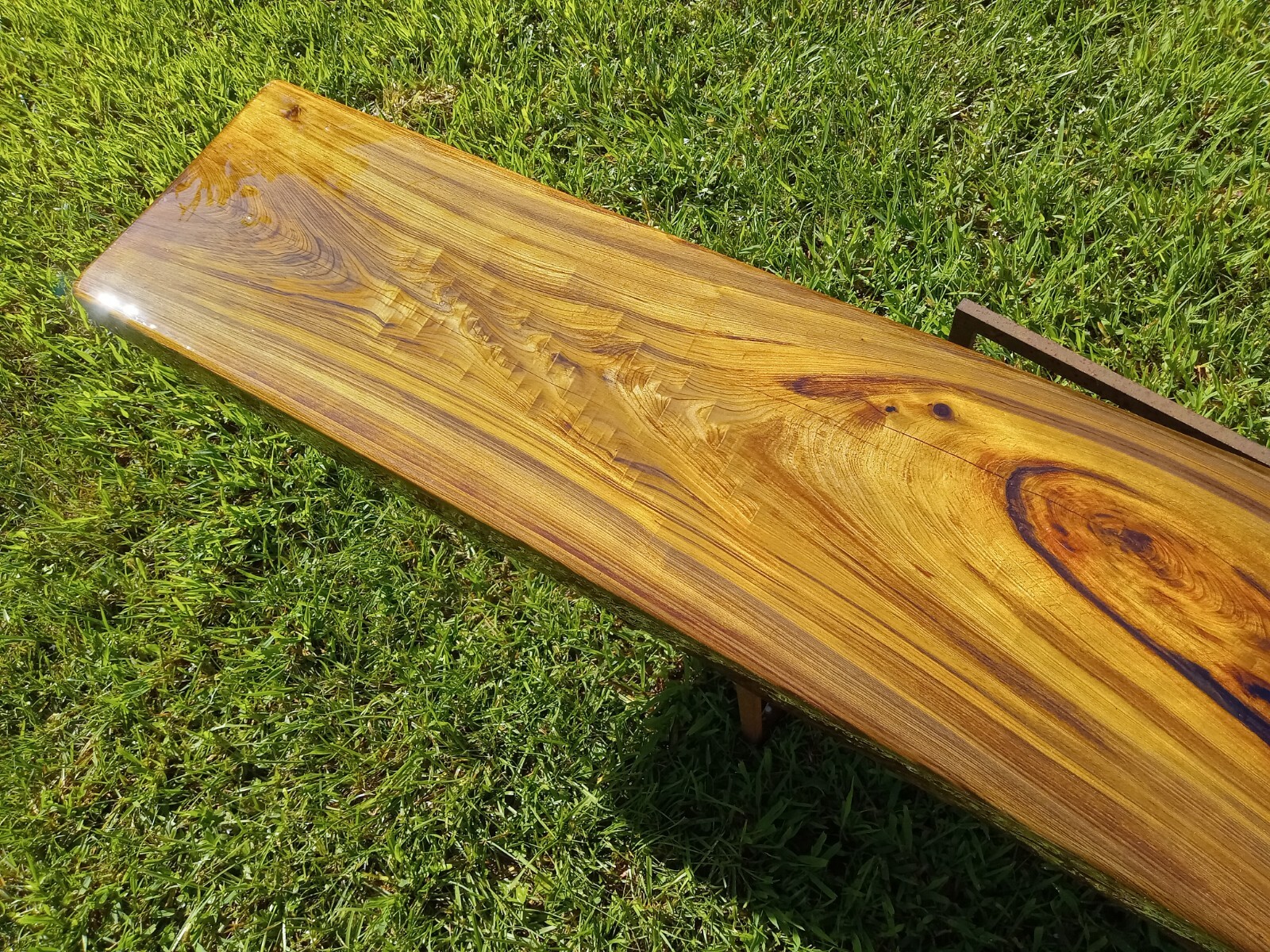 Returns Accepted Mantel or TV Table Top REAL Old Growth Sinker Cypress Wood Slab