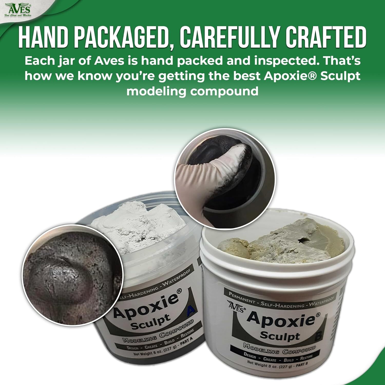 Aves Apoxie Sculpt 1 Lb – Air Dry Modeling Compound Self Hardening 1 Pound