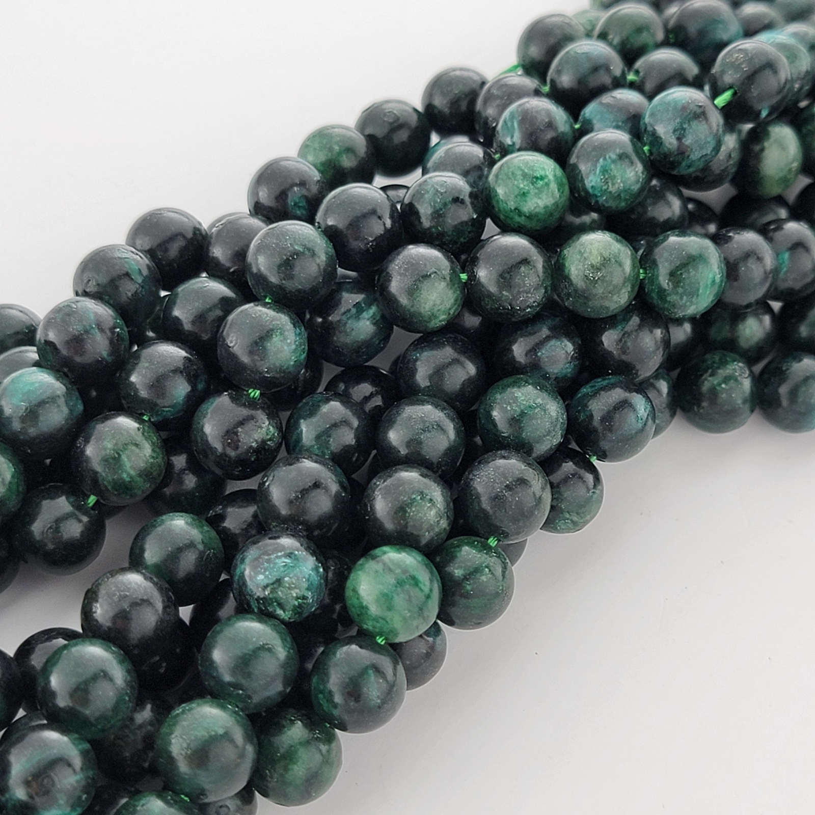 Emerald Beads Top Quality Genuine Gemstone Smooth Round Beads 6mm 8mm 10mm