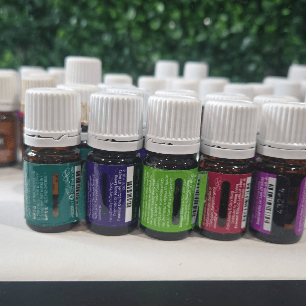 YOUNG LIVING 5ML BUNDLE DEEP RELIEF VALOR STRESS AWAY PURIFICATION LAVENDER ALL