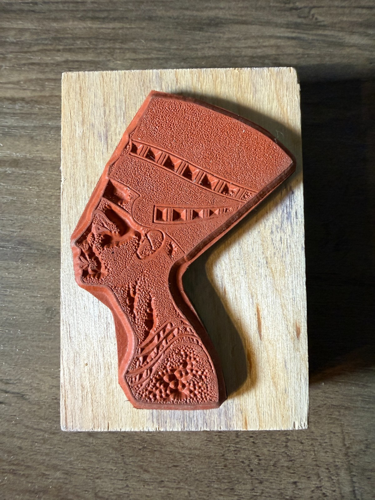 All Night Media ~ Ancient Egypt Queen Nefertiti Rubber Stamp ~ P5