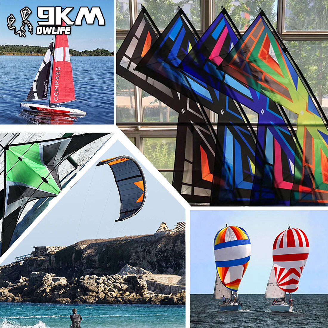 Icarex Fabric 35g/m² Ultralight PC31 Ripstop Polyester Material Kite Sail Fabric