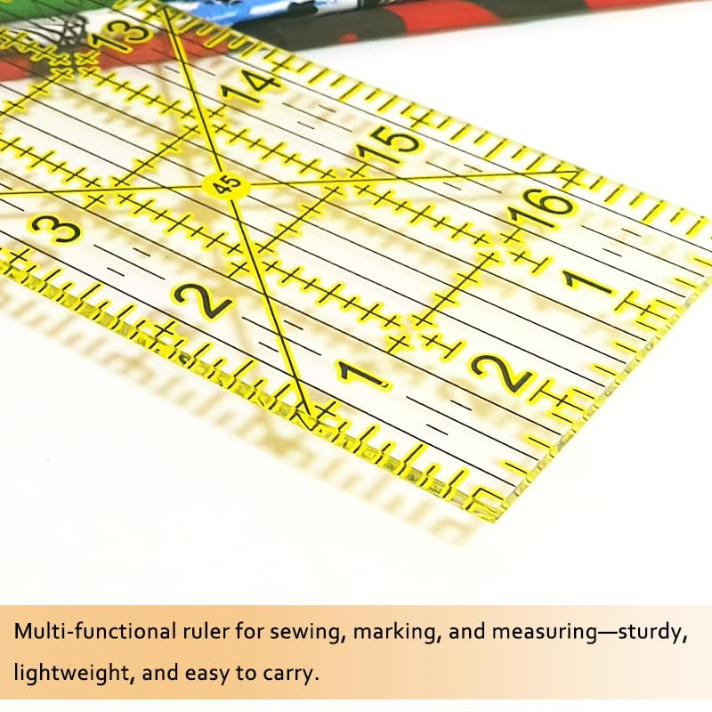 Quilting Rulers, Sewing Ruler, Acrylic Ruler for Sewing and Quilting,Cutting Rul